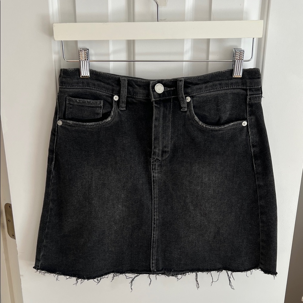 BLANKNYC Classic Black Denim Skirt